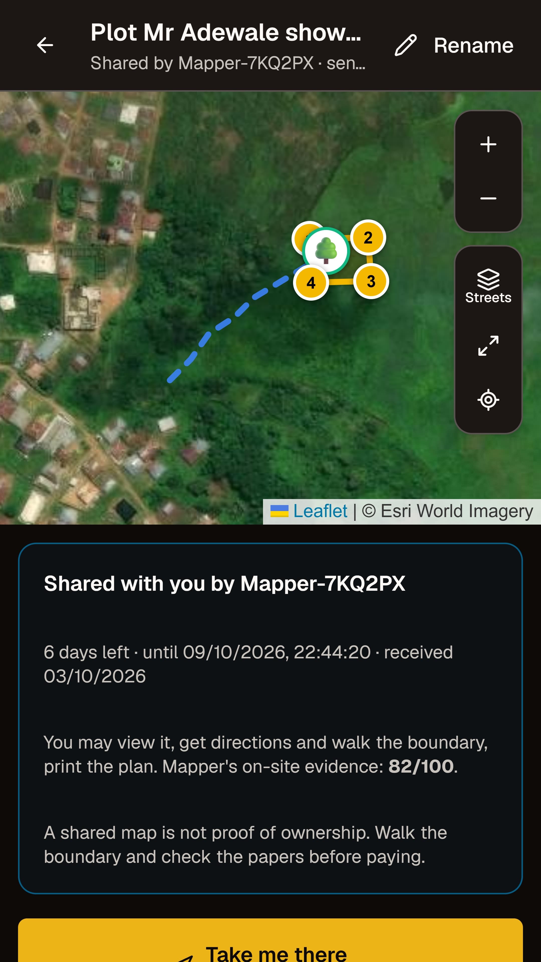 Land Mapper: A land shared with you
