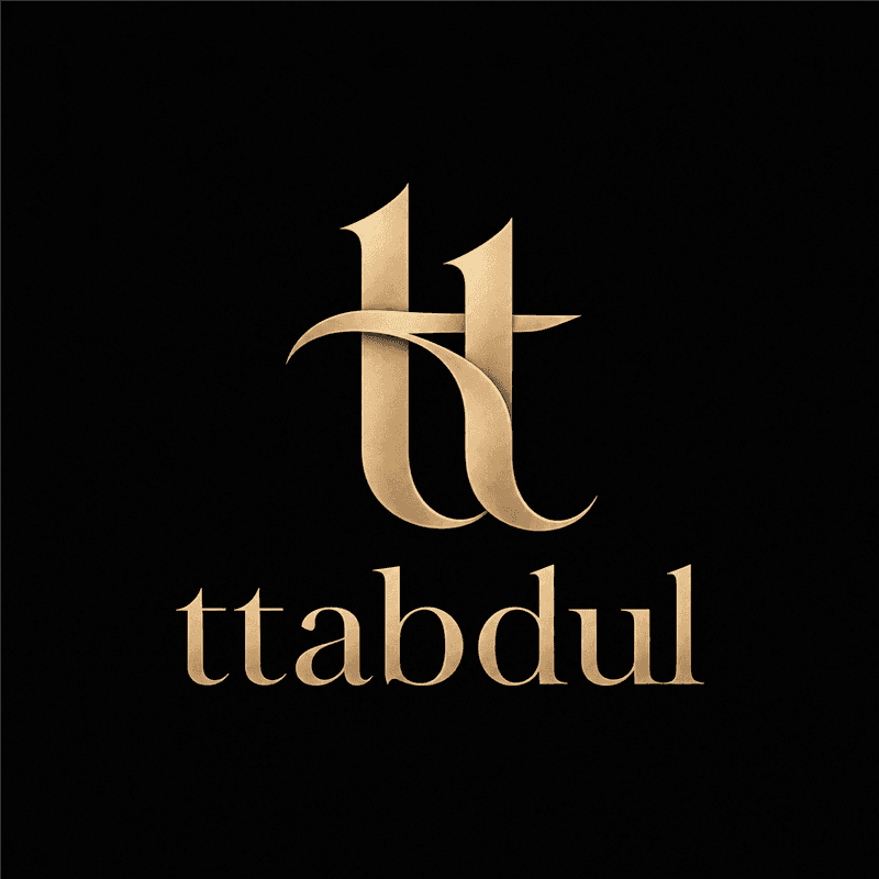 The ttabdul monogram